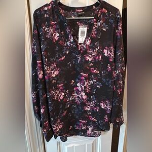 Torrid Harper Floral Blouse